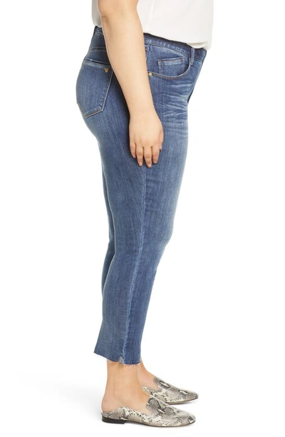 Wit & Wisdom 'ab'solution Crop Skinny Jeans In Blue