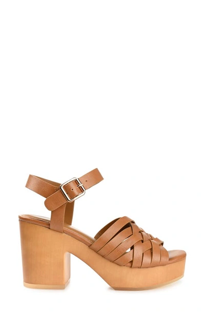 Journee Collection Tru Comfort Foam Adsn Sandal In Brown