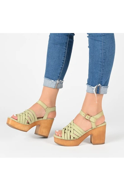 Journee Collection Tru Comfort Foam Adsn Sandal In Green