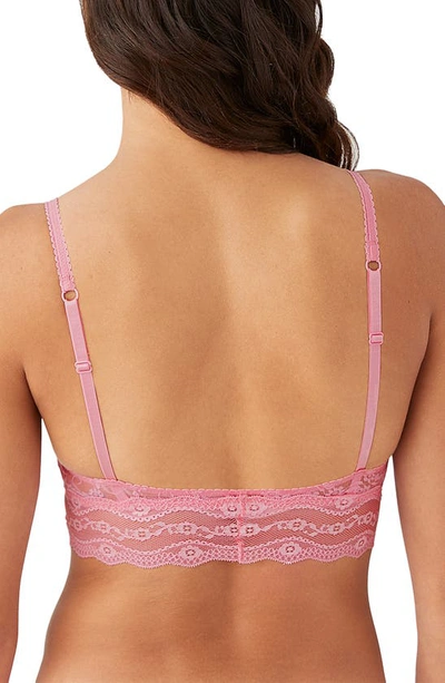 Shop B.tempt'd By Wacoal Lace Kiss Bralette In Sea Pink