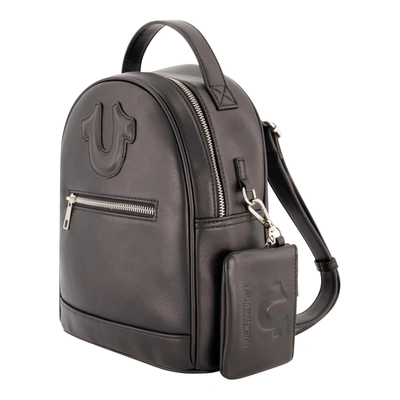 Shop True Religion Horseshoe Motif Backpack And Coin Bag In Grey