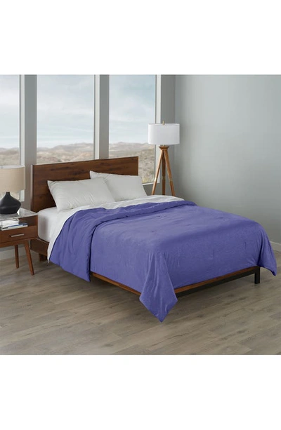 Ella Jayne Home Cooling Jersey Fabric Down Alternative Comforter In Blue