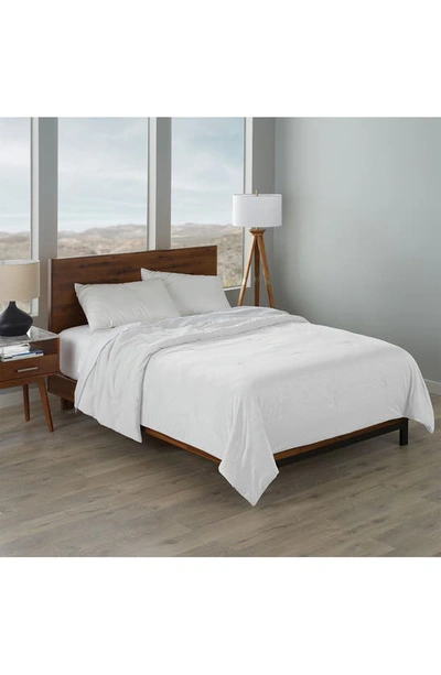 Ella Jayne Home Cooling Jersey Fabric Down Alternative Comforter In White