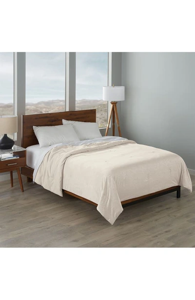 Ella Jayne Home Cooling Jersey Fabric Down Alternative Comforter In Cream