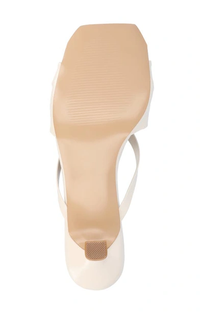 Journee Collection Starling Kitten Heel Sandal In Ivory