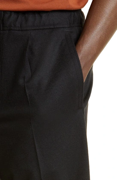 Zegna Wool Trousers In Black
