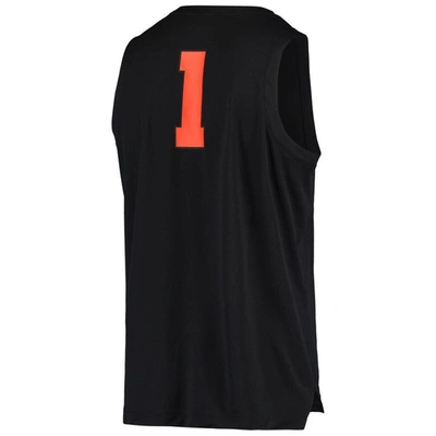 Shop Nike #1 Black Oregon State Beavers Replica Basketball Jersey