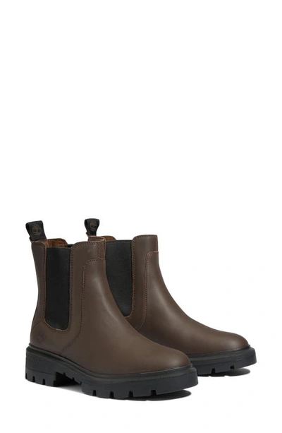 Shop Timberland Cortina Valley Lug Sole Chelsea Boot In Soil