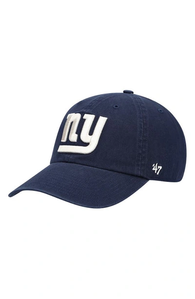 Shop 47 ' Navy New York Giants Clean Up Legacy Adjustable Hat