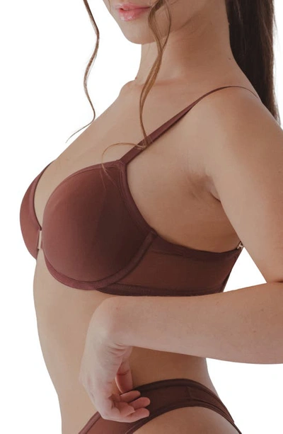 Wherewithal The Anywhere Underwire Front Closure Convertible Bra In Good Night