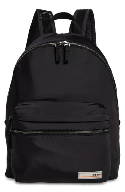 Shop We-ar4 The Packed Nylon Backpack In Black