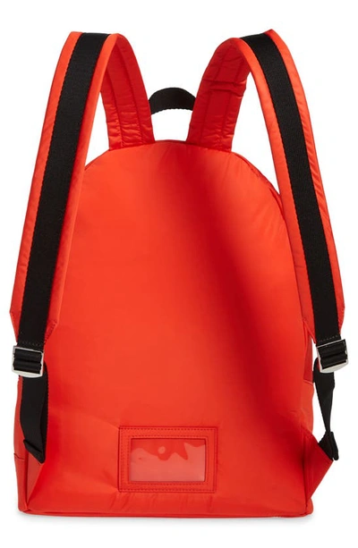 Shop We-ar4 The Packed Nylon Backpack In Blood Orange