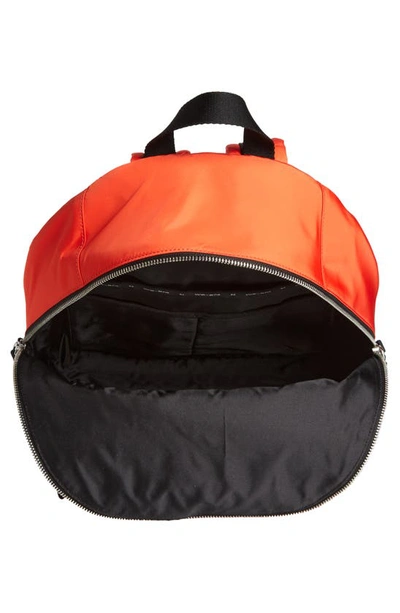 Shop We-ar4 The Packed Nylon Backpack In Blood Orange