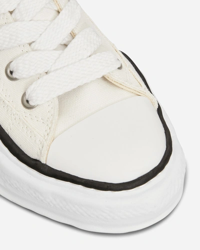 Shop Miharayasuhiro Peterson Og Sole Canvas Low Sneakers In White