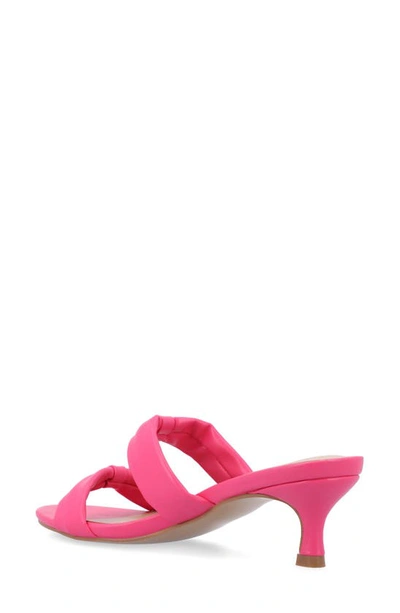 JOURNEE COLLECTION JOURNEE COLLECTION DYLLAN KITTEN HEEL SANDAL 