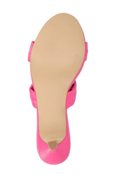 Journee Collection Dyllan Kitten Heel Sandal In Pink