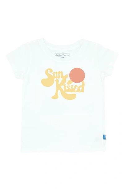 Shop Feather 4 Arrow Sun Kissed Everyday Cotton Graphic Tee In White