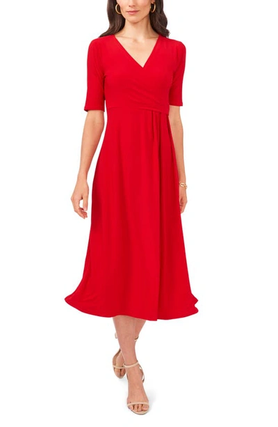 Shop Chaus V-neck Dress In Red