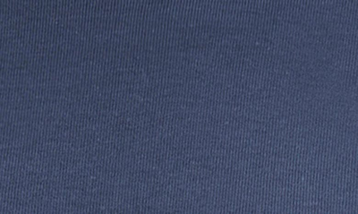 Shop Splendid Long Sleeve Crewneck T-shirt In Navy
