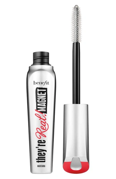 Shop Benefit Cosmetics They're Real! Magnet Extreme Lengthening Mascara, 0.16 oz In Supercharged Black