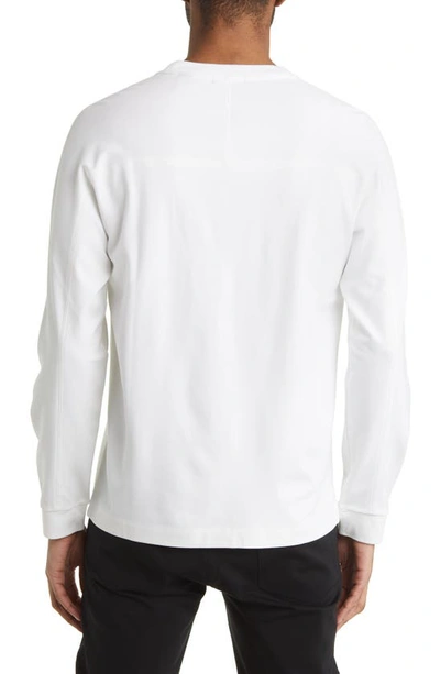 Shop Theory Rider Long Sleeve T-shirt In White - 100