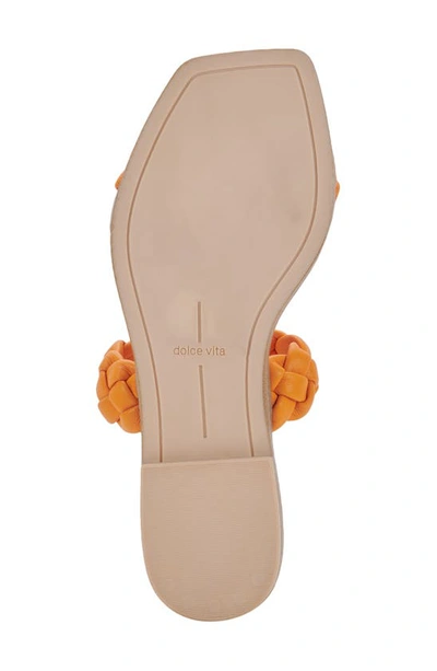 Shop Dolce Vita Indy Slide Sandal In Apricot Stella