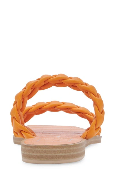 Shop Dolce Vita Indy Slide Sandal In Apricot Stella