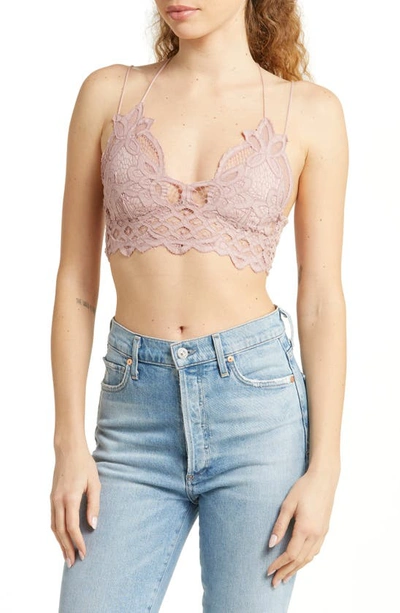 Shop Free People Intimately Fp Adella Longline Bralette In La Fleur