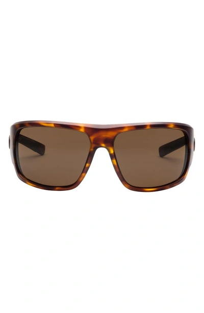 Shop Electric Mahi 44mm Polarized Sport Sunglasses In Matte Tort/ Bronze Polar