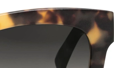 Shop Electric Crasher 54mm Rectangle Sunglasses In Matte Tort/ Black Gradient