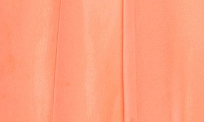 Shop Mac Duggal One-shoulder Ruffle Detail A-line Gown In Light Coral