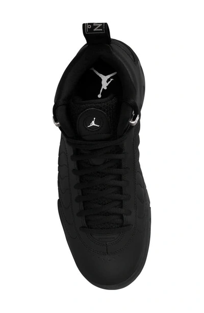 Shop Jordan Jumpman Pro Basketball Shoe In Black/ White/ Metallic Silver