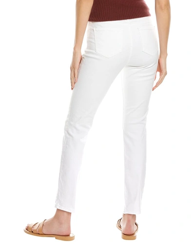 Shop Nydj Sheri Optic White Slim Straight Jean