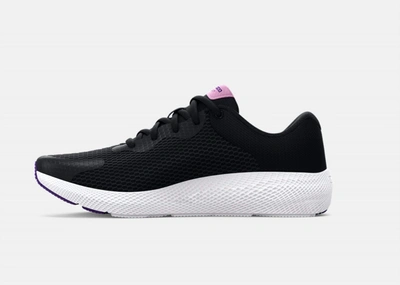 Shop Under Armour Kid's Charged Pursuit 2 Sneaker In Black