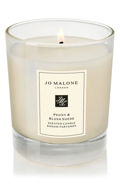 Shop Jo Malone London Peony & Blush Suede Scented Home Candle, 7 oz