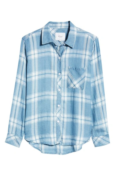 Rails Hunter Plaid Button-front Shirt In Harbor White