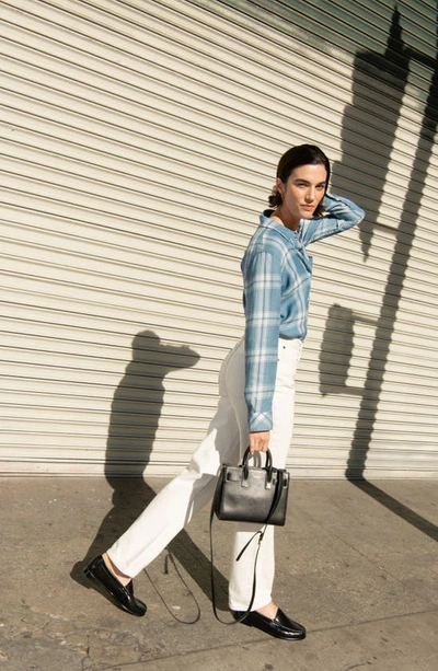 Rails Hunter Plaid Button-front Shirt In Harbor White