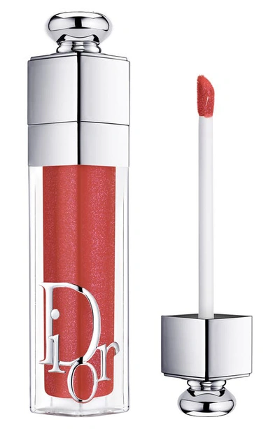 Shop Dior Lip Addict Lip Maximizer Gloss In 024 Intense Brick