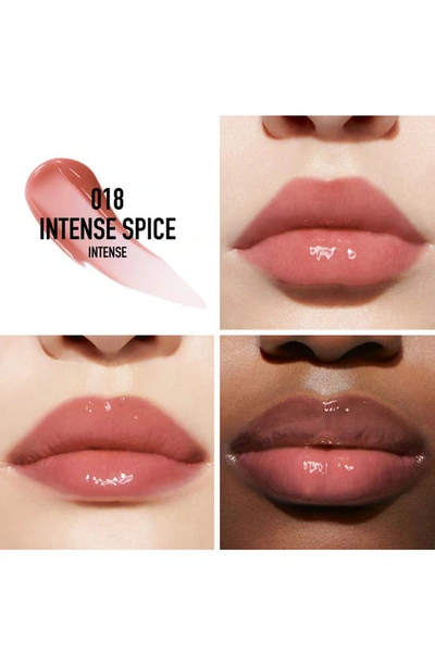 Shop Dior Lip Addict Lip Maximizer Gloss In 018 Intense Spice