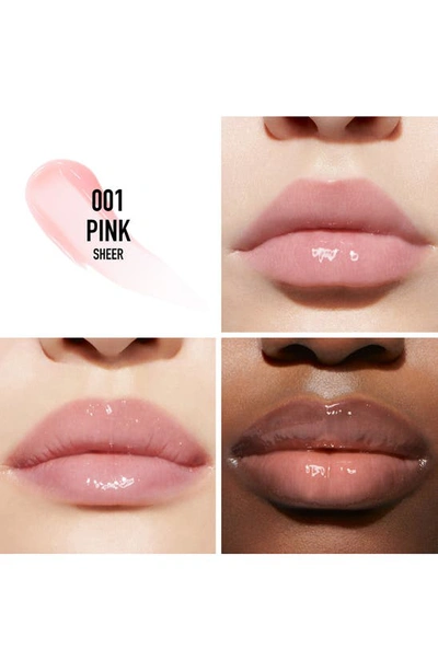 Shop Dior Lip Addict Lip Maximizer Gloss In 001 Pink