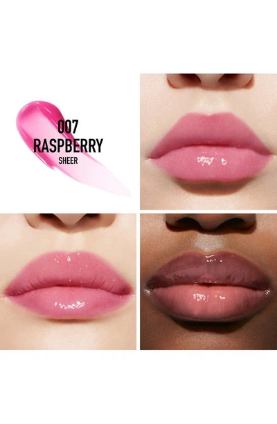 Shop Dior Lip Addict Lip Maximizer Gloss In 007 Raspberry