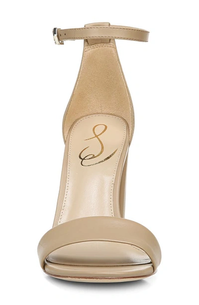 Shop Sam Edelman Yaro Ankle Strap Sandal In Soft Beige