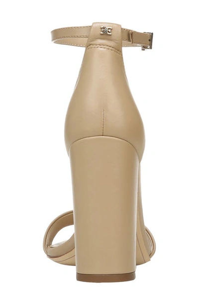 Sam Edelman Yaro Ankle Strap Sandal In Soft Beige