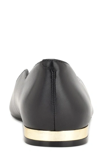 Nine West Lovlady Pointed Toe Flat In Black