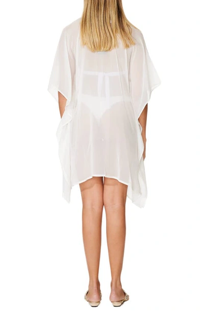 Shop Ranee's Beaded Cover-up Tunic In White