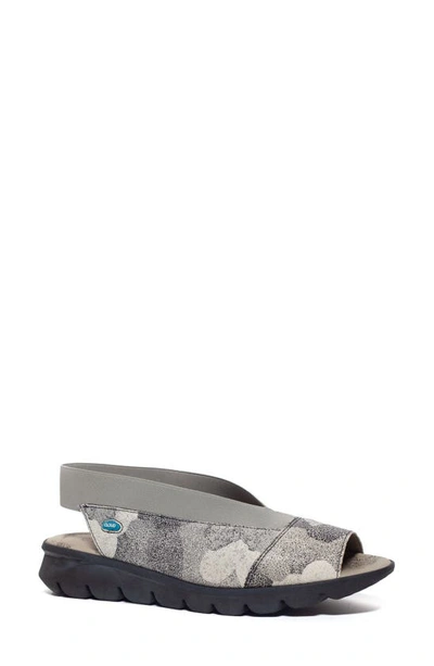 Shop Cloud Magnifique Clochs Slingback Sandal In Graphite Clochs