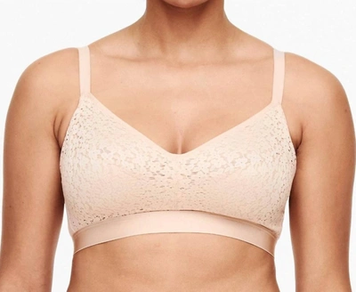 Shop Chantelle Norah Comfort Supportive Wirefree Bra In Nude Blush In Beige