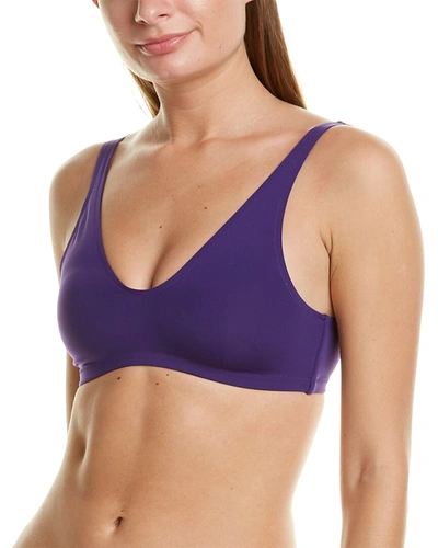 Shop Vilebrequin V-neck Top In Purple