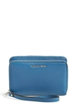 MICHAEL MICHAEL KORS 'Adele' Leather Wristlet