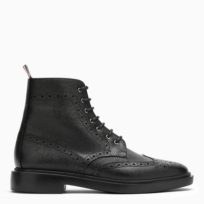 Shop Thom Browne | Black Leather Beatles Boot